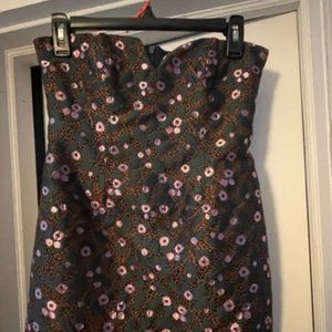 Eva Franco Green/Pink Floral Dress